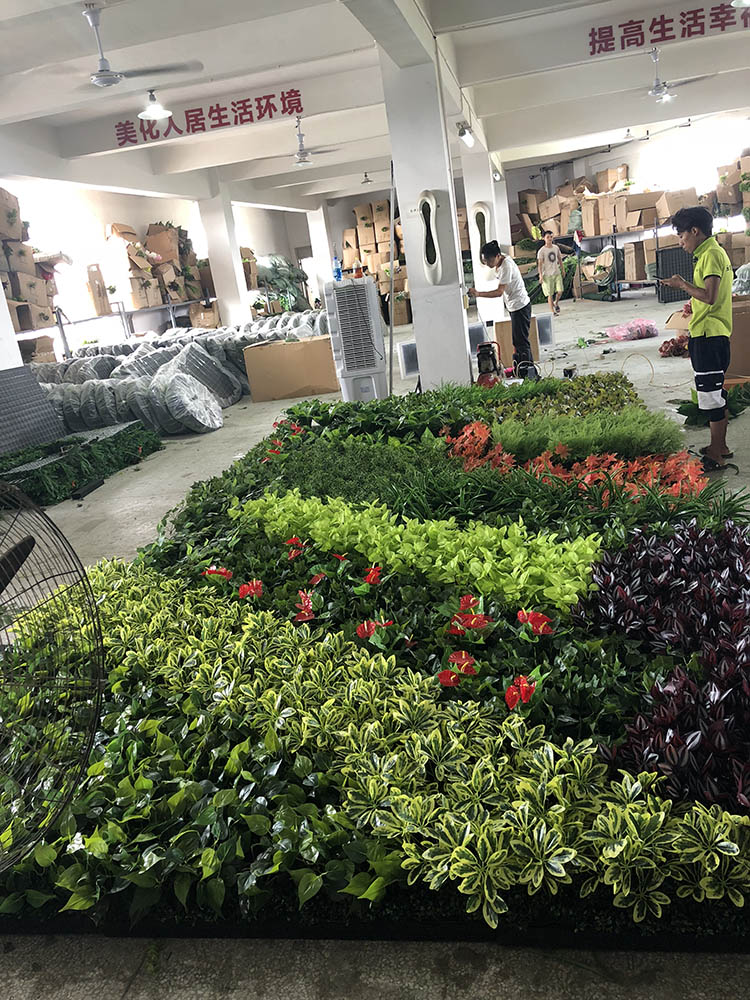 Philippines Clubhouse Decoration Artificial Green Wall