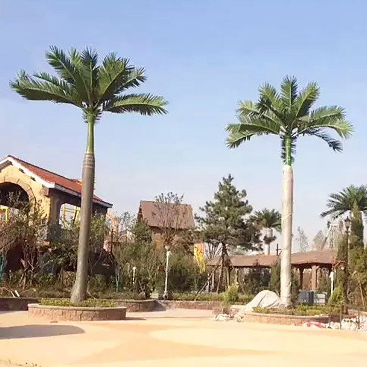 Bar Decoration Outdoor Artificial Coconut Tree