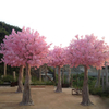 Water Park Decoration Outdoor Artificial Cherry Tree