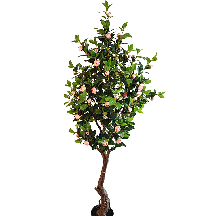 China Home Decoration Artificial Camellia Tree