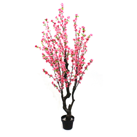 Mall Decoration Indoor Artificial Peach Tree