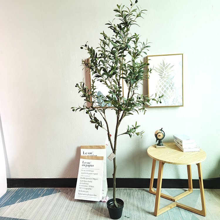 India Hotel Decoration Indoor Artificial Olive Tree