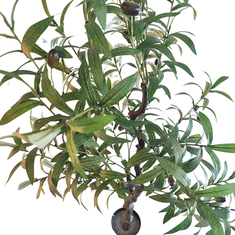 UK Indoor Mall Decoration Artificial Olive Tree 