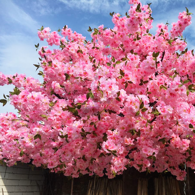 Bar Decoration Indoor Artificial Cherry Tree