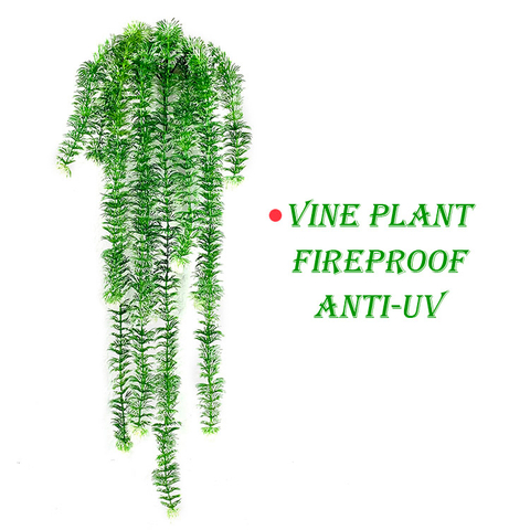 Mall Decoration Fireproof Outdoor Artificial Hanging Plant