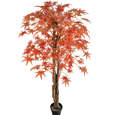 UK Office Decoration Indoor Artificial Maple Tree 