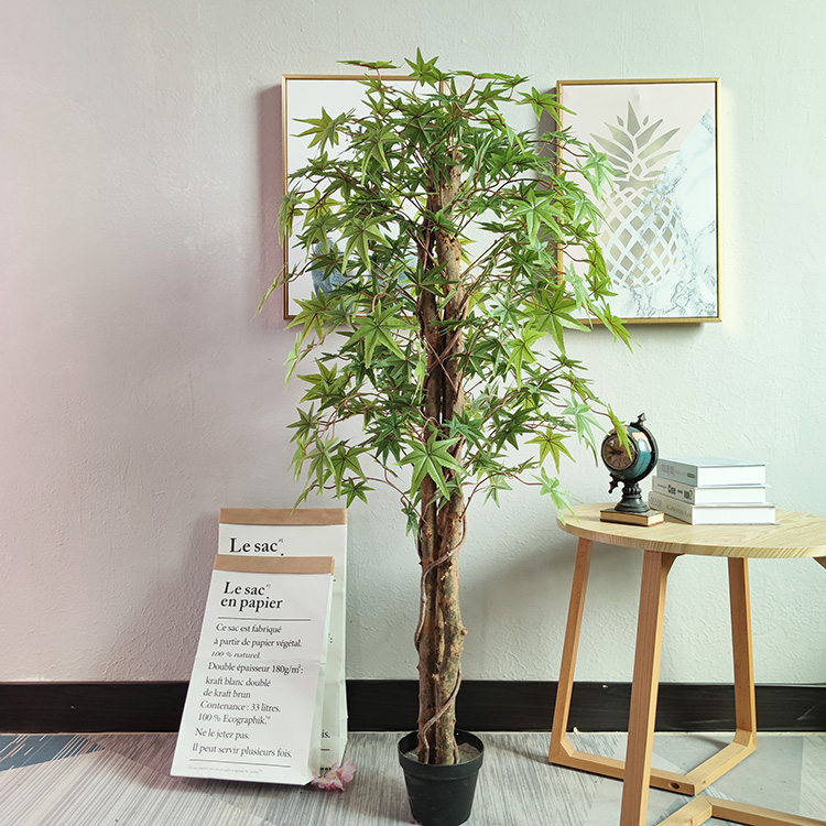  Mall Decoration Use Artificial Maple Tree