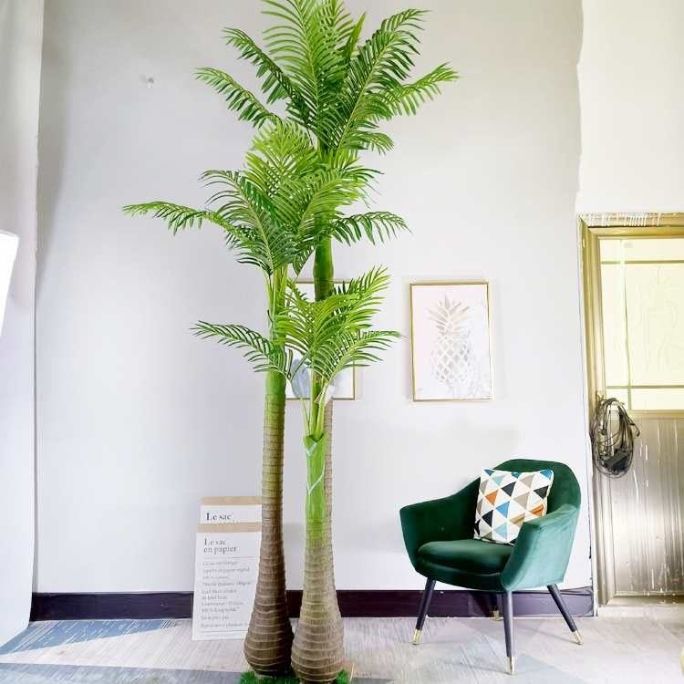 India Mall Decoration Indoor Artificial Areca Palm