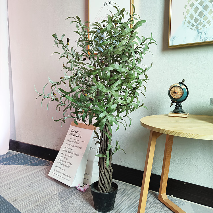 Kuwait Building Decoration Indoor Fake Olive Tree 