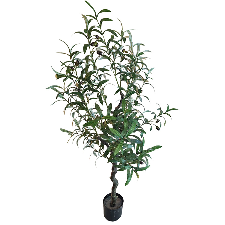UK Indoor Mall Decoration Artificial Olive Tree 