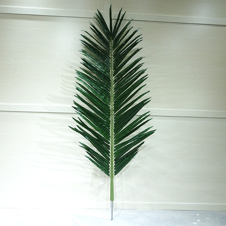 Singapore Hotel Decoration Artificial Coconut Tree Leaves 