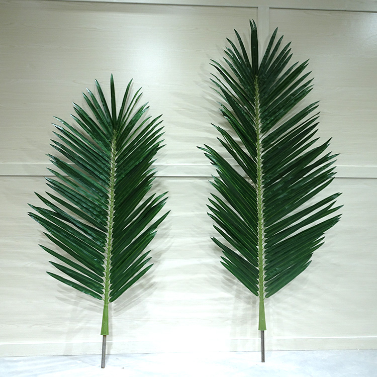 Mall Decoration Indoor Artificial Coconut Tree Leaves