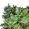 Real Estate Decoration Fireproof And UV Artificial Green Wall 
