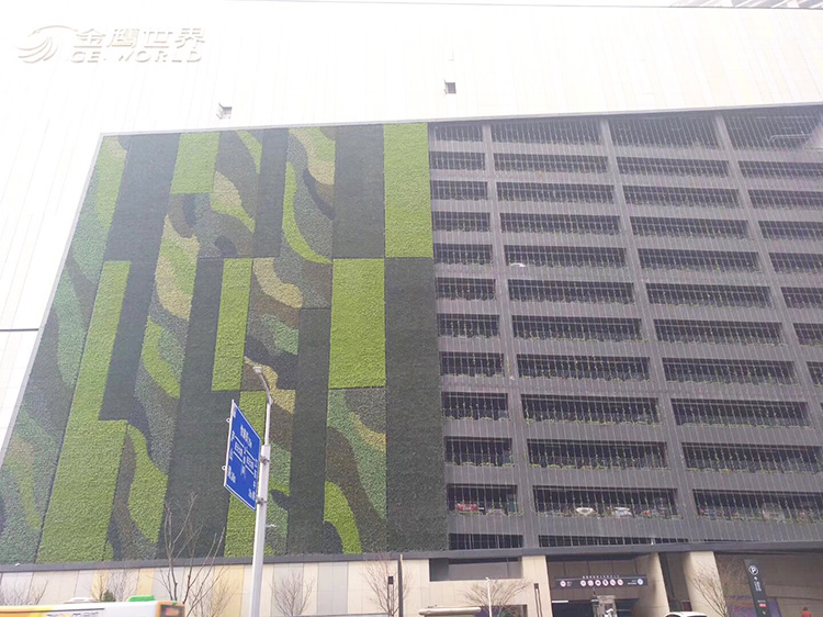 UK Fireproof And UV Artificial Green Wall 
