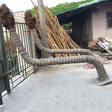 Hotel Decoration Outdoor Artificial Coconut Tree