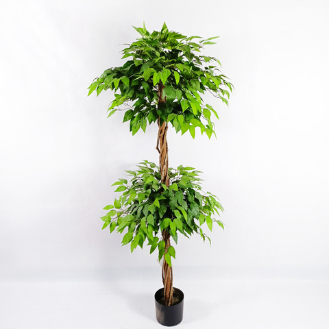 Bar Decoration Indoor Artificial Ficus Tree