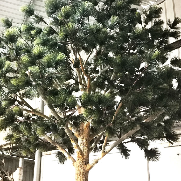 Bar Decoration Outdoor Artificial Pine Trees