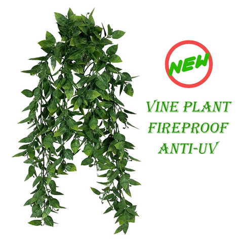 UK Flame Retardant Outdoor Artificial Hanging Plant