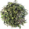 Office Decoration Fireproof And UV Artificial Green Wall 