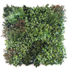 Real Estate Decoration Fireproof And UV Artificial Green Wall 