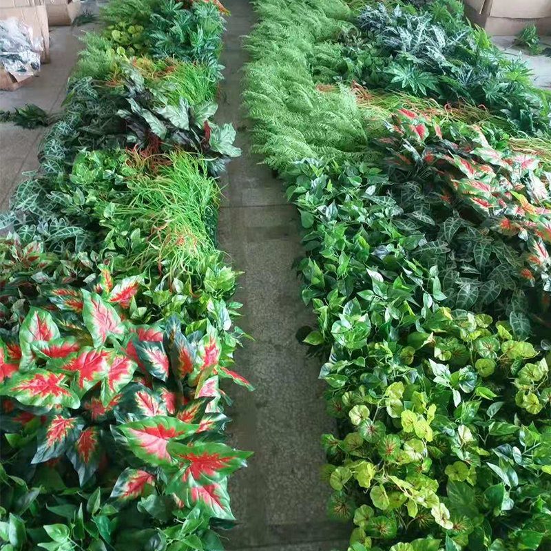 Hotel Decoration Indoor Artificial Plant Wall