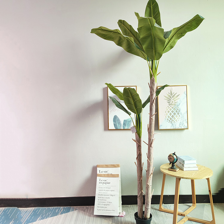 Hotel Decoration Indoor Artificial Banana Tree
