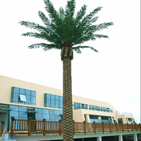 Real estate decoration Outdoor Artificial Date Palm Tree