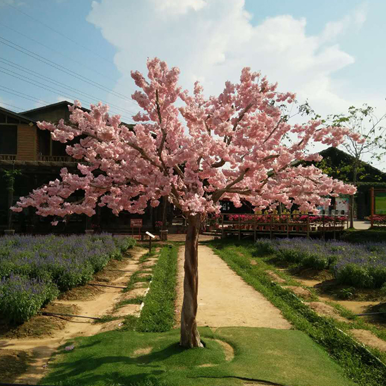 Water Park Decoration Outdoor Artificial Cherry Tree