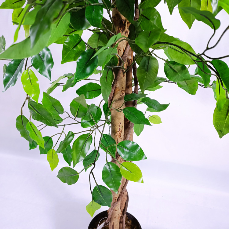 Bar Decoration Indoor Artificial Ficus Tree