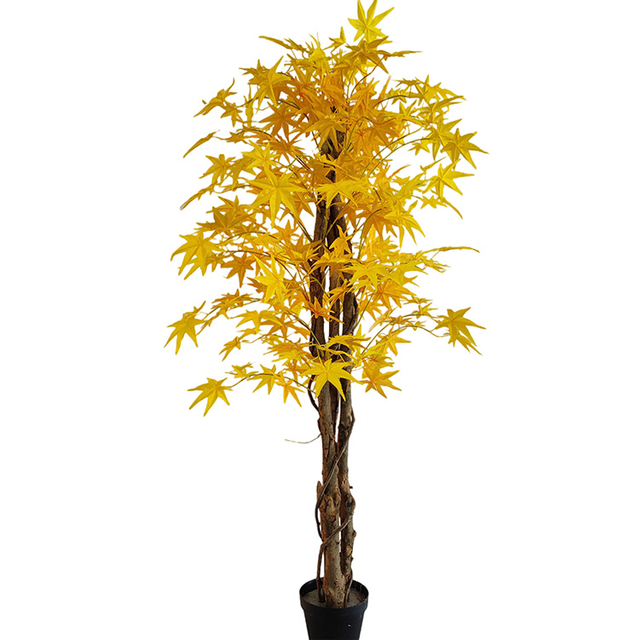 Clubhouse Decoration Indoor Artificial Maple Tree 