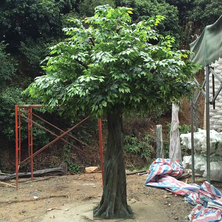 Rainforest Hotel Decoration Artificial Ficus Tree