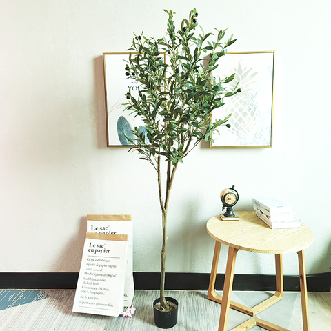 Mediterranean Coast Home Decoration Indoor Artificial Olive Tree