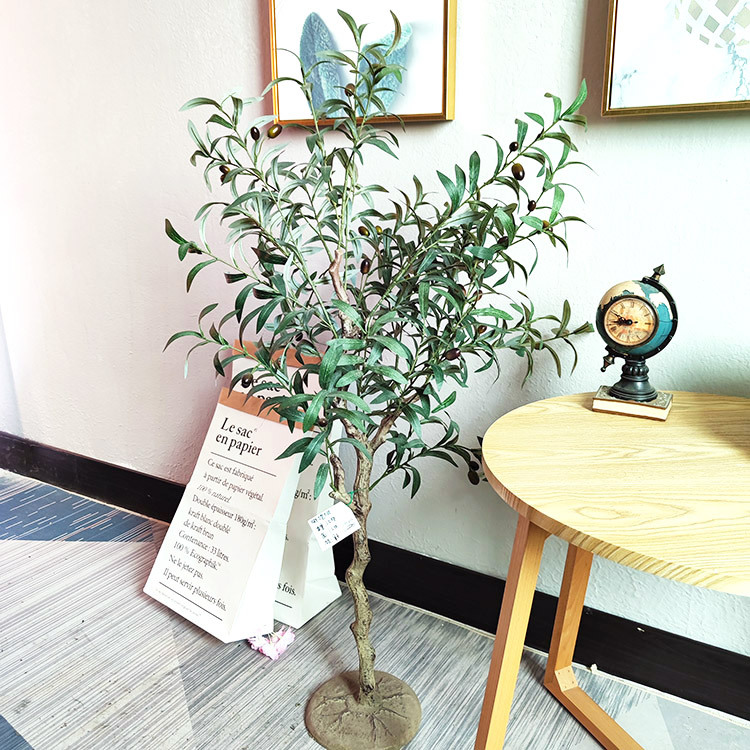 Dubai Gardon Decoration Indoor Artificial Olive Plant 