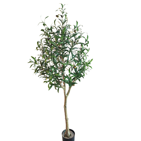 UK Building Decoration Indoor Artificial Olive Trees 