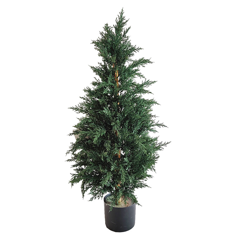 Leyland Indoor Mall Decoration Artificial Cypress Plants
