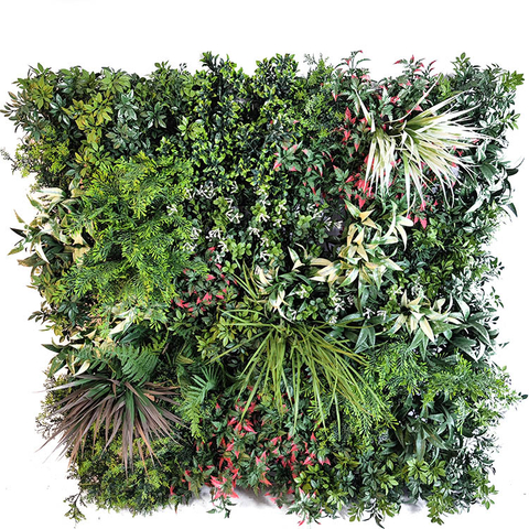 Fashion UV Fire Retardant Artificial Green Wall 