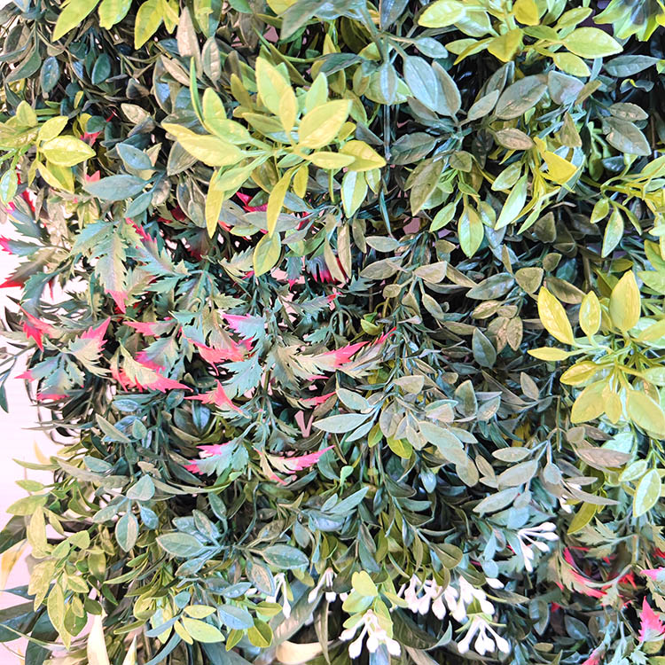 Australia Fireproof And UV Artificial Green Wall 