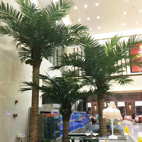 Building Decoration Outdoor Artificial Coconut Tree